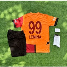 .g'.â.l.a.t.â.s.a.r.â.y 2024/25 Iç Saha Parçalı L'e.m.i.n.a Çocuk Forması 4'lü Set