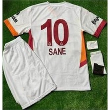 Gâlatâsarây 2024-25 Yeni Sezon Lorey Sane Deplasman Çocuk Forması 4'lü Set