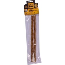 Feyza Design El Işli Kemik Örgü Çubuklar, Doğal Doku, 30 Cm, Çift Paket