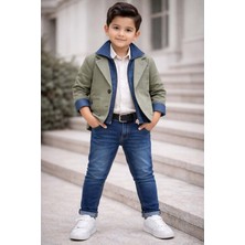 Gültekin Bebe Yavrucak Mevsimlik Ceketli 4 Lü Takım 5-8 YAŞ-5812736 - Yeşil