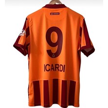 Gâlâtâsârây-9-Numara Îcâr^dî 100 Yıl Yetişkin Futbol Forması Vs Sweatshirt