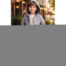 Gültekin Bebe Yavrucak Çizgili Gömlekli Takım 5-8 Yaş -2801736 - Gri