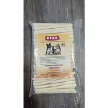 Feyza Design 500G Beyaz Burgu Çubuk Köpek Ödülü, Lezzetli ve Sağlıklı Atıştırmalık