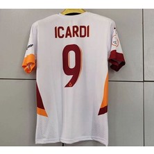 Gâlâtâsârây-Icardi 5 Yıldız New Sezon Futbol Forması Beyazz