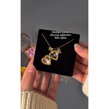 Acc Swen Harfli Fotoğraflı Anı Kolyesi Kolyesi Çelik