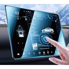 Bir Aksesuar Al Byd Dolphin Modeli Için Temperli Navigasyon Ekranı Koruyucusu (Premium Kalite) 12,8"