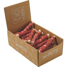 Feyza Design Lezzetli Köpekler Için 18CM Duck ve Codfish Wrap 2kg