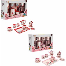 Timion 4939 Nessiworld-Yfn-Lch-Metal Çay Seti Çiçek Dsn 2A 12PRÇ