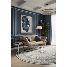 AVYNA Lunvel Premium Katlanır Yataklı Ikili Kanepe Krem – Mekanizmalı Modern Çekyat, Babyface Kumaş