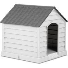 Feyza Design Büyük Boy Plastik Köpek Klübesi, Dayanıklı ve Konforlu Tasarım