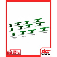 Boyasız Göçük Düzeltme Çizgi Öpücük Çektirme Seti 4 Çeşit 12 Adet