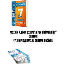 Mozaik Yayınları Mozaik 7.sınıf 32 Hafta Fen Bilimleri Hit Deneme *7.sınıf Kurumsal Deneme Hediyeli