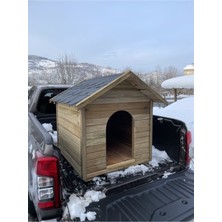 Feyza Design Geniş ve Konforlu Büyük Boy Köpek Kulübesi, Dayanıklı ve Şık Tasarım