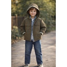 Gültekin Bebe Yavrucak Kapitone Ceketli Takım 9-12 YAŞ-4814891 - Yeşil