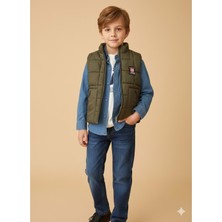 Gültekin Bebe Yavrucak Mevsimlik Yelekli 4 Lü Takım 5-8 YAŞ-2809793 - Yeşil