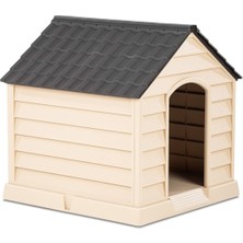 Feyza Design Genis Boy Plastik Köpek Evi, Dayanikli ve Güvenli Tasarım