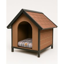 Feyza Design Hafif Beton Köpek Kulübesi Büyük Irk, Koku ve Parazit Tutmayan, Isı Yalıtımlı