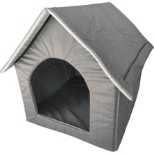 Feyza Design Büyük Boy Köpek Kulübesi 70X60X70, Dayanıklı ve Konforlu Tasarım