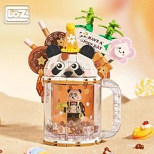 Timion LZ-4206 Nessiworld Panda Ayı Dondurma Kupası 297 Parça Block Oyuncak