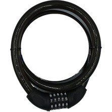 Skygo YM-747 120cm 20mm 5 Şifreli Siyah Motorsiklet Kilidi