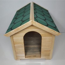 Feyza Design Şık ve Dayanıklı Orta Boy Ahşap Köpek Kulübesi, Konfor ve Stil Bir Arada