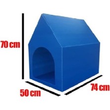 Feyza Design Büyük Boy Plastik Köpek ve Kedi Kulübesi, Şık ve Kullanışlı Tasarım