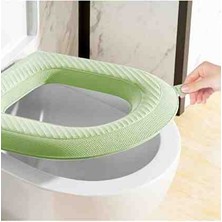 Şirin Aksesuar Home Klozet Oturma Kılıfı Yapıskanlı Kaldırma Kulaklı