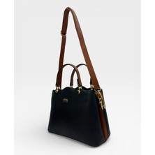 Rky Serenity Sanmorris Kadın 2 Bölmeli Dalga Detaylı Ayarlanabilir Askılı Şık El ve Omuz Çantası