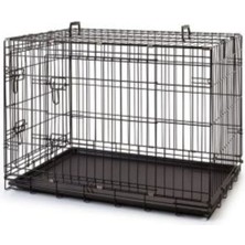 Feyza Design Dövme Demir Kedi Köpek Kafesi 92X56X66 Cm, Güçlü ve Şık Tasarım