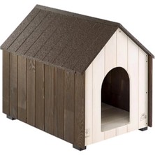 Feyza Design Ahşap Kulübe, Large, 44.1X57.5X55.8 Cm, Dayanıklı ve Şık Tasarım