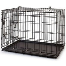 Feyza Design Dövme Tasarımlı Demir Kedi ve Köpek Kafesi 107X71X78