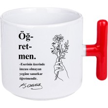 PremiumPort Kişiye Özel Öğretmenler Günü Fotoğraf Baskılı Tüvit Bardak