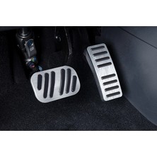 Bir Aksesuar Al Byd Atto 3 Modeli Için Spor Pedal Seti - Fırçalanmış Alüminyum -Premium Kalite %100 Uyum