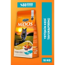 Midos Tavuklu Yetişkin Kedi Maması Maintenance - 15KG