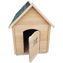 Feyza Design Ahşap Köpek Kulubesi Xl Büyük Boy, Dayanıklı ve Konforlu Tasarım