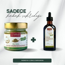 Şekersiz %100 Kabak Çekirdeği Ezmesi 200GR + Kabak Çekirdeği Yağı 100ML