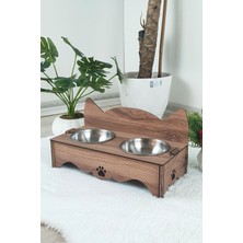 Feyza Design Şık ve Fonksiyonel Evcil Hayvan Su ve Mama Kabı, Modern Tasarım