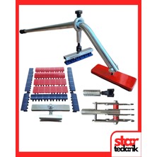 Boyasız Göçük Düzeltme Kaporta Manuel Kollu Göçük Çektirme Seti | Toplam 14 Parça