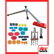 Boyasız Göçük Düzeltme Kaporta Manuel Kollu Göçük Çektirme Aleti Seti | 27 Parça