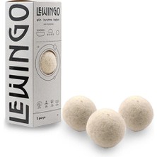 Timion 3pcs Yün Çamaşır Kurutma Makinesi Topu Xl - 50GR (5148)