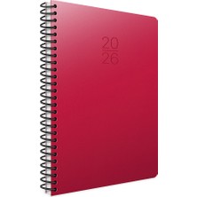 Gıpta 2026 Spiralli Günlük Ajanda Sert Kapak 17X24 cm