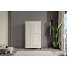 Doressa Cast Moon 3 Kapılı Gardırop