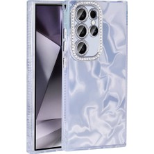 ZM Store Galaxy S23 Ultra Uyumlu Kılıf Airbagli Parlak Taş Tasarımlı Işıltılı Lüks Esila Kapak