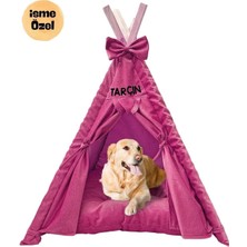 Feyza Design Yıkanabilir 100X100 cm Büyük Irk Köpek Çadırı, Konfor ve Güvenle Kullanım