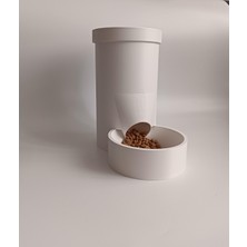 Feyza Design Pratik ve Şık Otomatik Mama Kabı, Hijyenik Kullanım Kolaylığı Sağlar