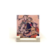 PremiumPort Minyatür Doğaltaş Masaüstü Dekor, Müzisyen Temalı, 10X10 Cm, Şık ve Eşsiz