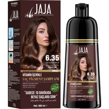 Jaja 6.35 Çikolata Kahve Beyaz Kapatıcı Şampuan Amonyaksız