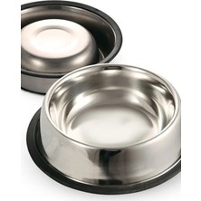 Feyza Design 22 cm Çok Amaçlı Paslanmaz Çelik Evcil Hayvan Mama Kabı