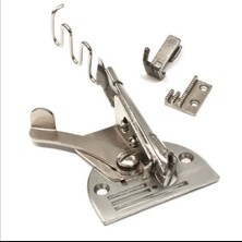 Sms Atılım Sanayi Tipi Düz ve Çift Papuç Dikiş Makinesi Için Ikiye Katlama Aparatı 24X12MM