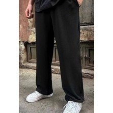 Eydamoon Erkek Baggy Kesim Bol Paça 2 Iplik Cepli Eşofman Altı